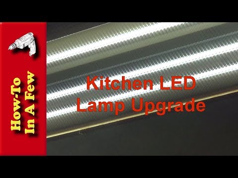 Video: Maaari mo bang palitan ang mga fluorescent na ilaw ng LED?
