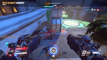 OVERWATCH | Sickest Reaper 6 Man Ult Team Kill Ace 1v6