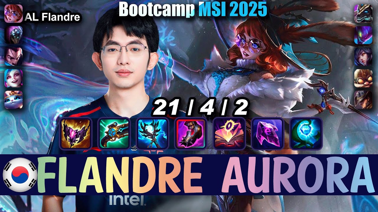 AL Flandre AURORA vs NASUS Top - Patch 25.13 NA Ranked | Bootcamp MSI 2025 | lolrec