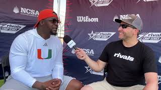 Interview with former NFL running back Clinton Portis