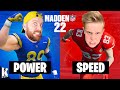 Strongest Team vs Fastest Challenge in Madden NFL 22! K-City
