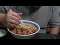 ［一人deごはん］ボリュウム満点！！カツカレーうどん大盛り＋ごはん投入！
