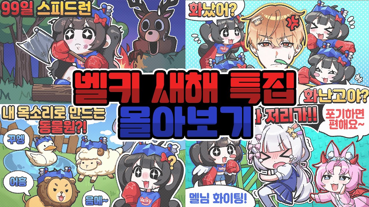 새해 기념 벨키 영상 몰아보기!!