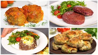 ФАРШ ОВОЩИ и немного сыра 4 рецепта вкусных котлет Легко и быстро Рецепты от Всегда Вкусно 