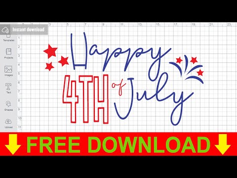Happy 4Th Of July Svg Free Cutting Files for Cricut Silhouette Instant Download