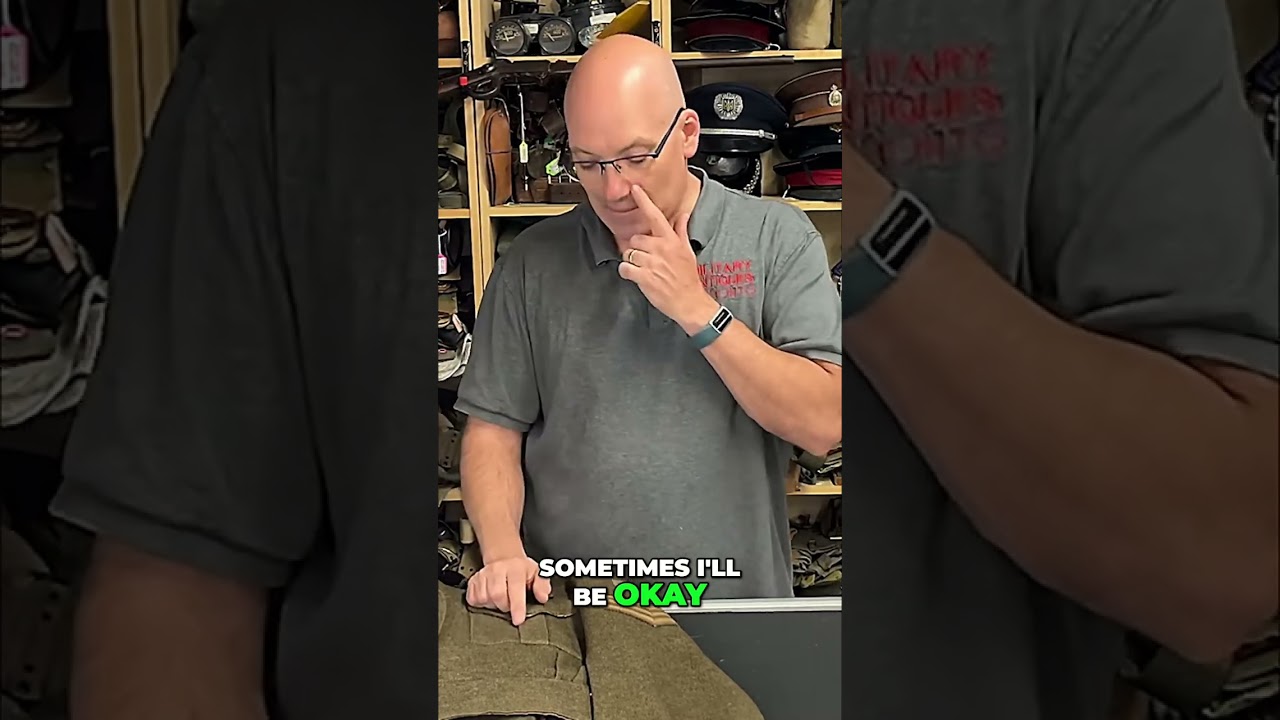 D-Day Battle Dress: Rare Find! No Name, Collector's Mystery! 