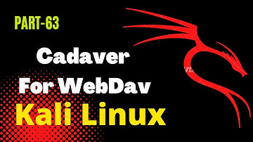 How to use the Cadaver tool exploit a WebDav server using Metasploit | Cadaver kali linux