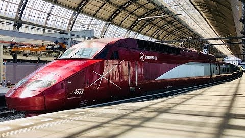 🇪🇺『Eurostar-Thalys』TGV-PBA-380077/4539 set + TGV-PBKA-43059/4305 set🇳🇱🇧🇪🇫🇷・🇯🇵『ユーロスター・タリス』HSL停電事故で東周り