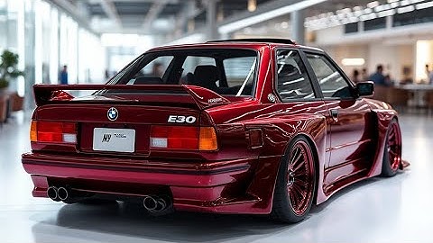 2025 BMW E30 M3 Review | The Reborn Legend of Performance & Style