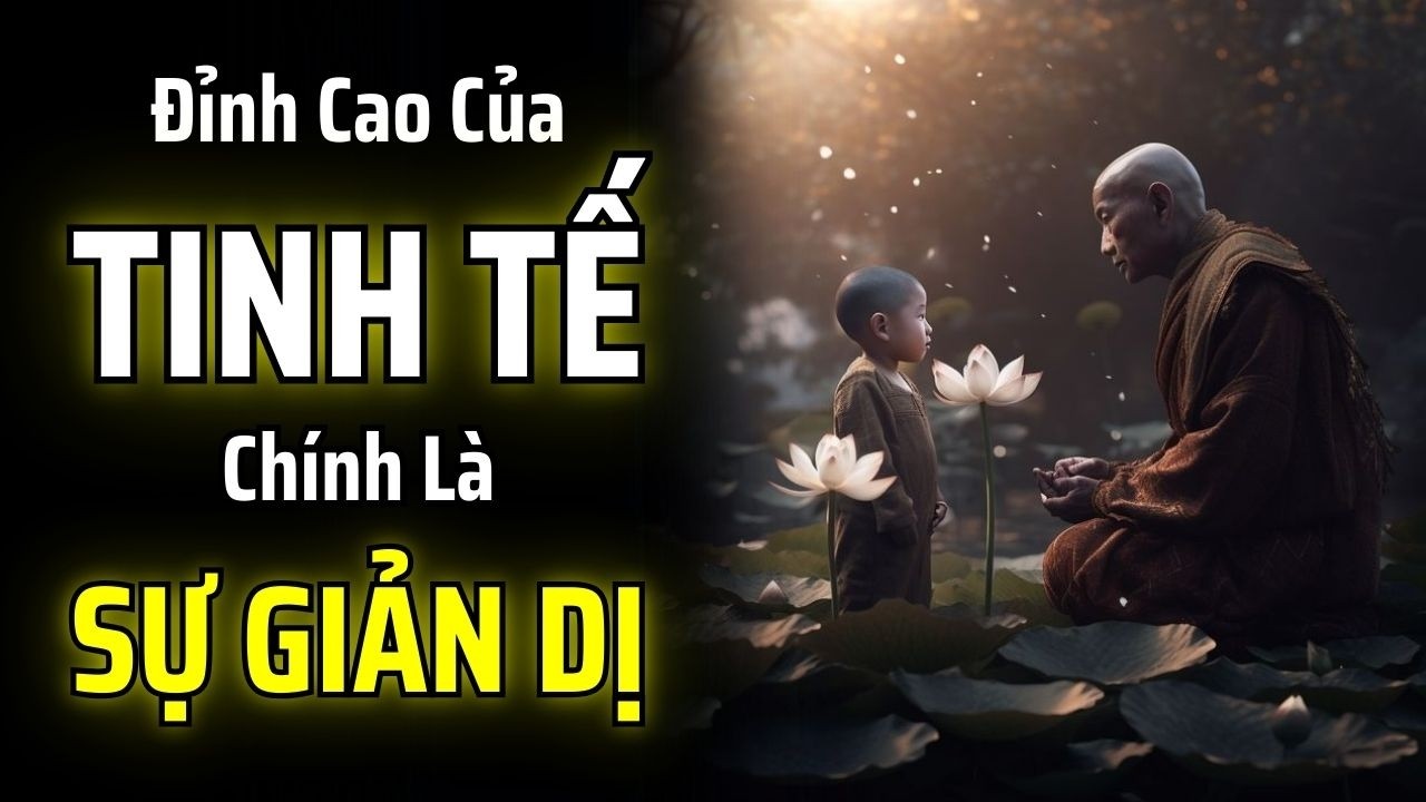 CÀNG TRẢI NGHIỆM, BẠN SẼ CÀNG NHẬN RA: SỰ GIẢN DỊ CHÍNH LÀ ĐỈNH CAO CỦA SỰ TINH TẾ | THUẬT CỔ NHÂN