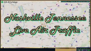 Nashville Tennessee BNA Airport ADS-B Radar • Live ATC & Country Music
