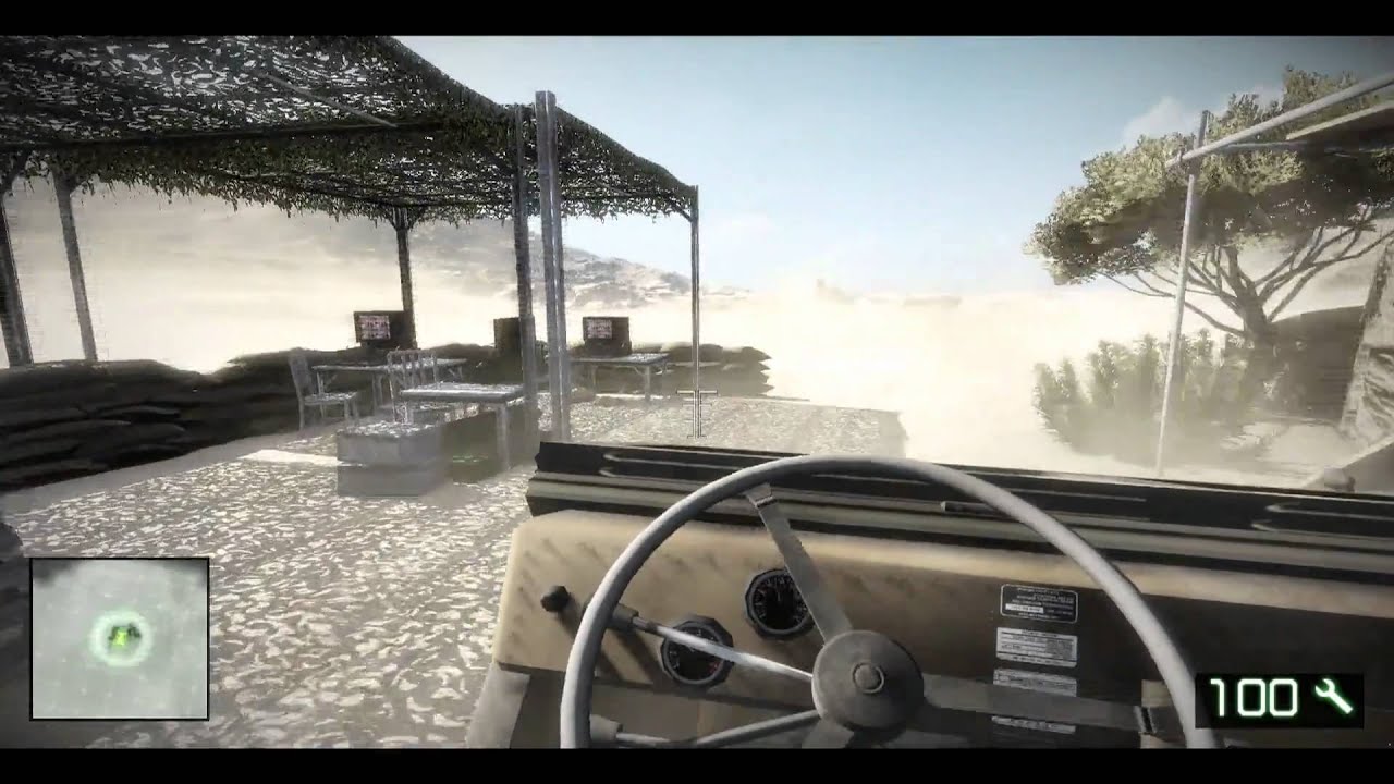 Battlefield BC2 PC Campaign Gameplay 1080p