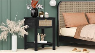 Savanna Rattan Nightstand Assembling Instruction