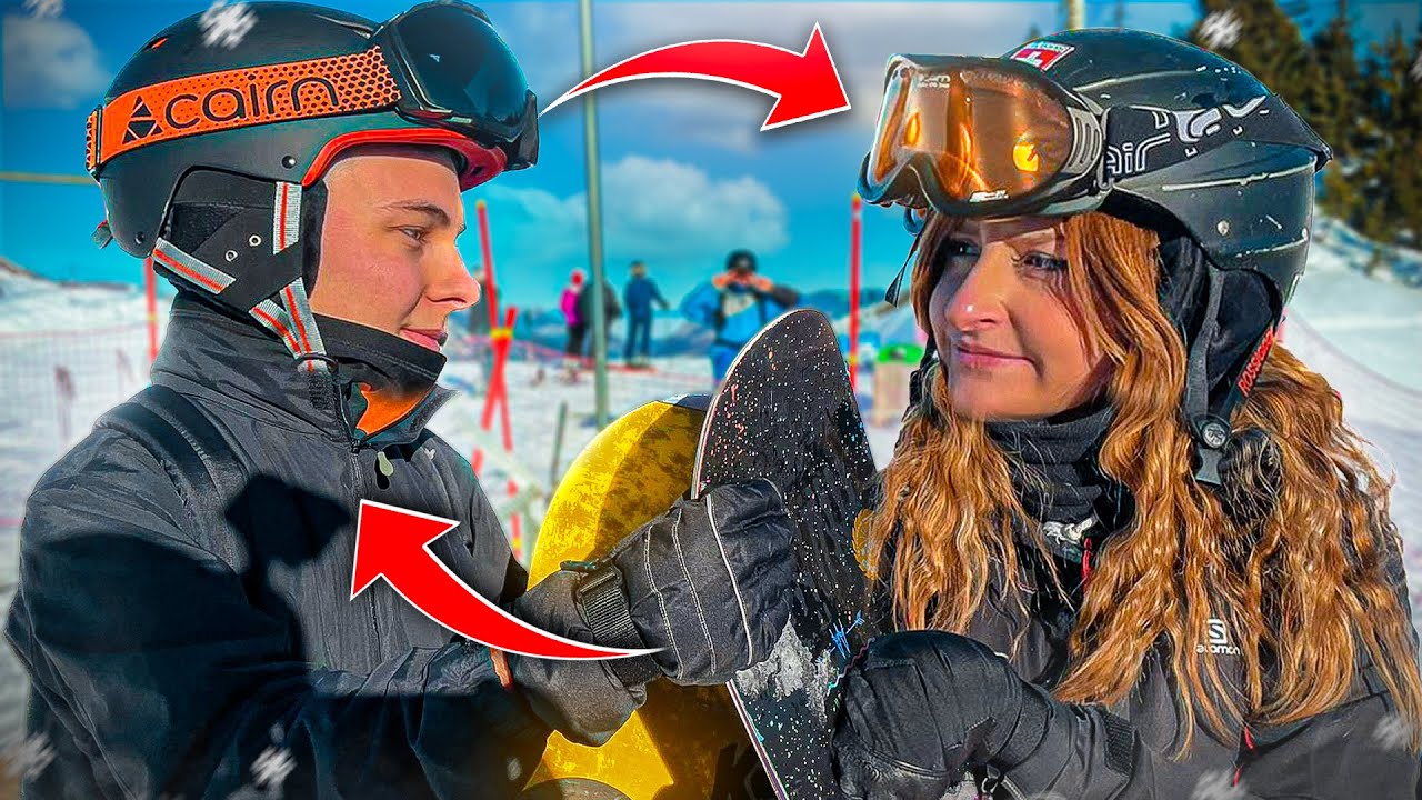 ON ECHANGE NOS SNOWBOARD ! best of live #2