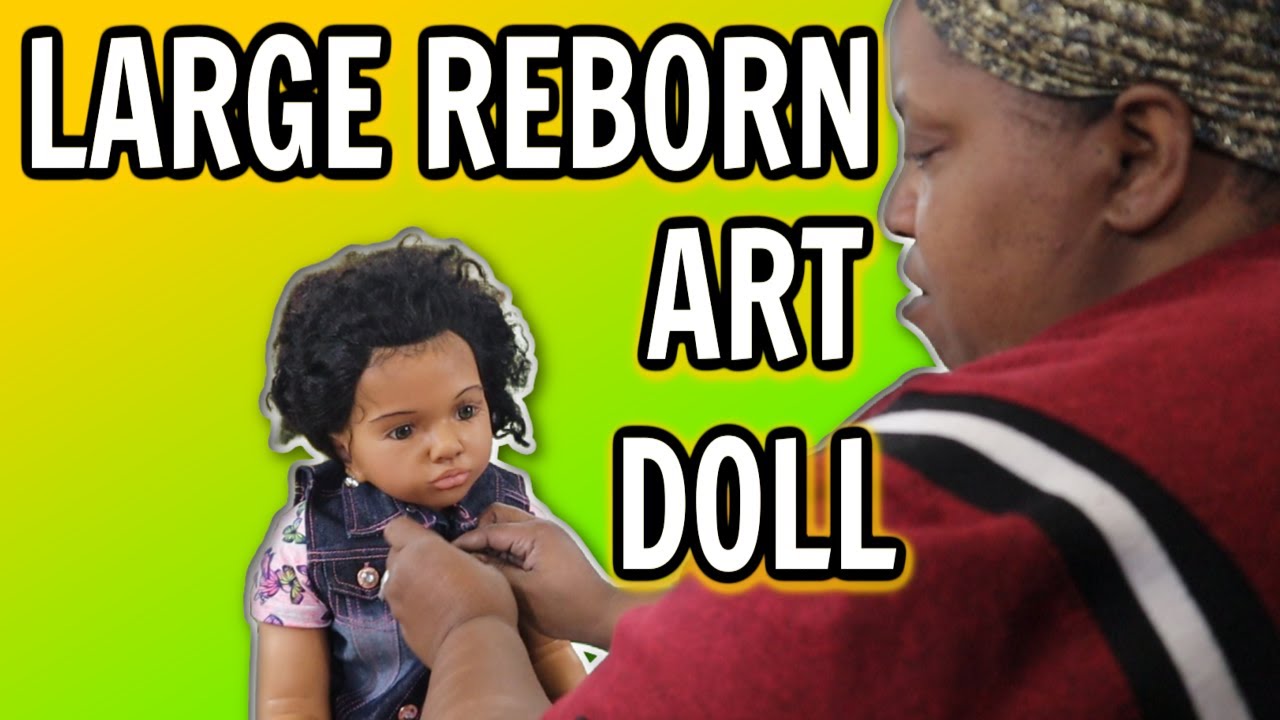 Big reborn toddler getting dress for travels home made from the Aloenka kit role play