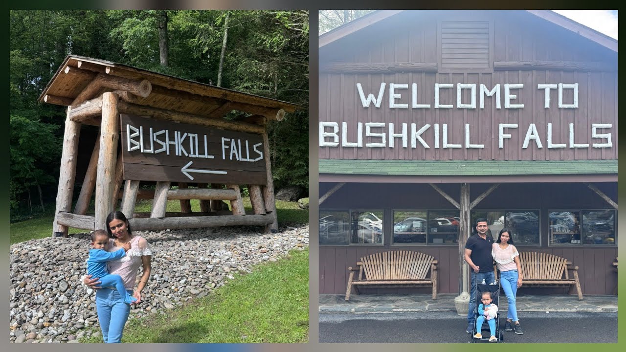 Bushkill Falls, Pennsylvania | Weekend gateway|our first trekking and hiking with baby