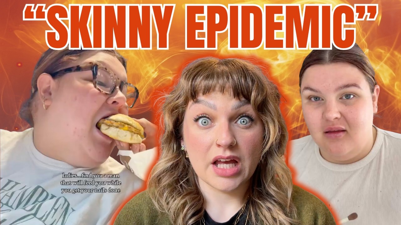 Активистка, борющаяся с ожирением, предупреждает об «эпидемии худобы» и критикует инфлюенсеров, и...
