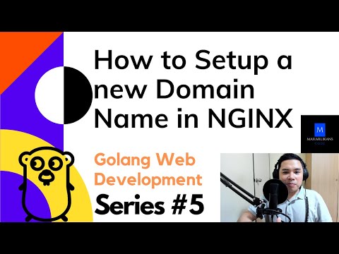 How to Setup a new Domain Name in NGINX - Golang Web Development
