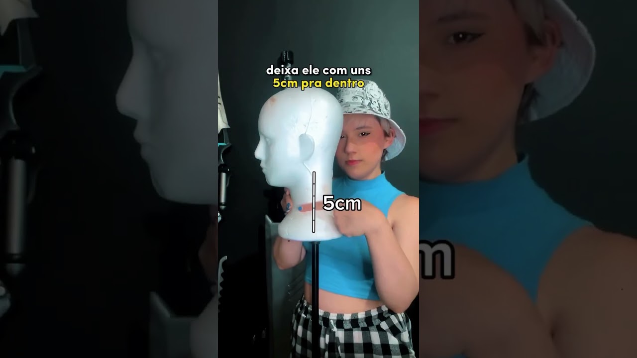 SUPORTE PARA PERUCA COSPLAY BARATO E FÁCIL