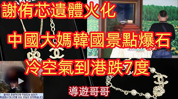 2025.11.16 謝侑芯遺體火化。中國大媽韓國景點爆石。冷空氣到港跌7度#何生#何太#河馬#香港01#星島娛樂#星島頭條