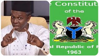 BREAKING: NIGERIA MUST GO BACK TO 1963 CONSTITION EL-RUFAI TO CHALLENGE THIS IN COURT FEW DAYS TO..