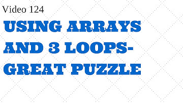 Learn Excel Video 124 VBA-Export data - Arrays loops-Must Watch