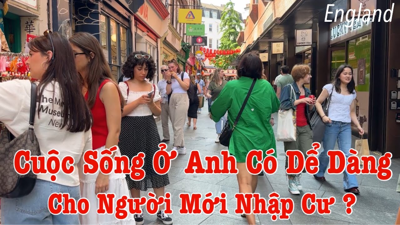 Người Việt Ở Anh | Cuộc Sống Ở Anh Có Thật Sự Dể Dàng Làm Giàu Không | Cuộc Sống Anh Quốc