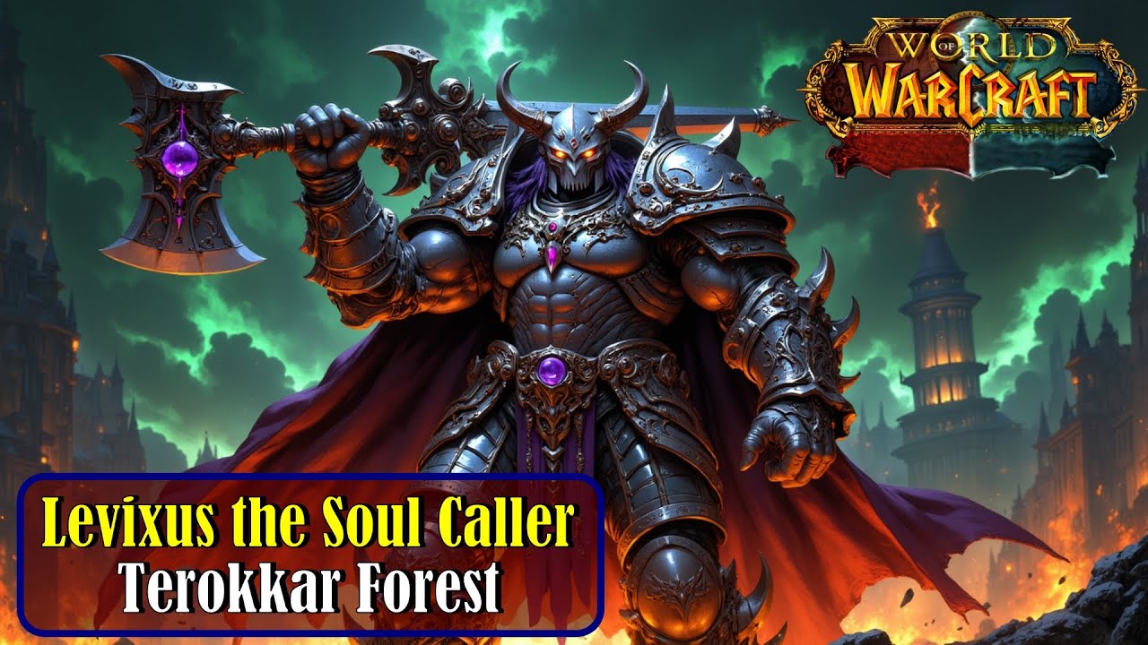 Let's Play - Everyquest - WoW - Terokkar Forest - Levixus the Soul Caller