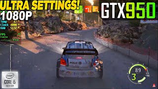 WRC 6 GTX 950 - 1080p Ultra,
