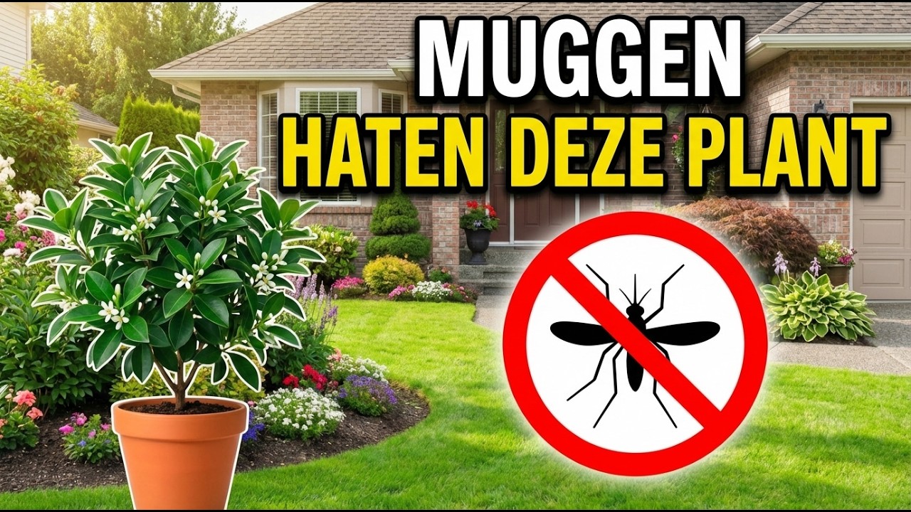 Koop Nooit Meer Muggenspray — Daarom Heeft De Chemische Industrie Deze 10 Planten Begraven