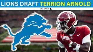 Lions News: Lions Trade Up With The Dallas Cowboys & Select Terrion Arnold CB, Alabama