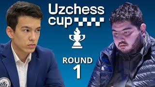 Nodirbek Abdusattorov vs Parham Maghsoodloo | UzChess Cup 2024 | Round 1