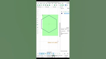 #librecad How to Create a Hexagon - LibreCAD