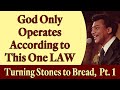 God Only Operates According to this One Law - Rev. Ike's Turning Stones to Bread, Part 1