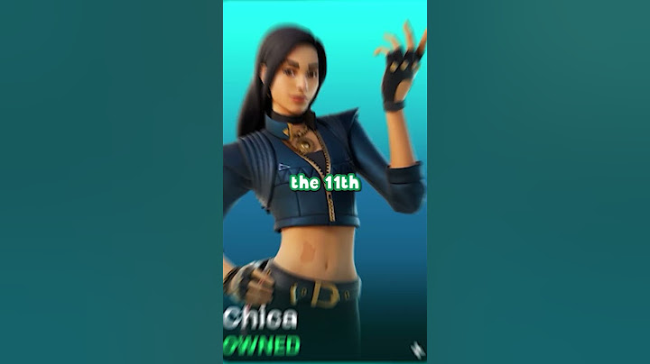 My Chica Icon Skin Is Back In Fortnite Item Shop!