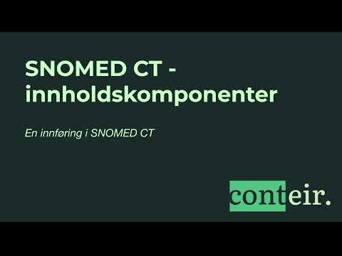 SNOMED CT innholdskomponenter