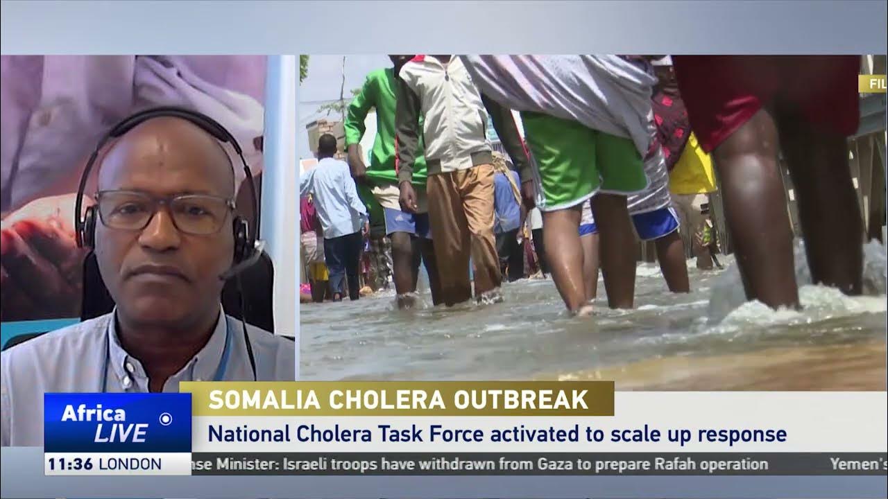 Somalia reports 4,956 new Cholera cases, 60 deaths in last three months