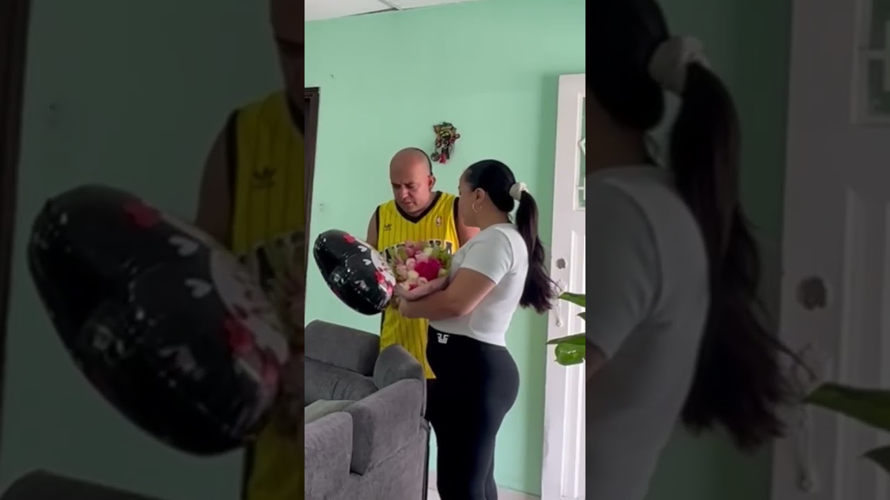 Me regalaron flores de san Valentín❤💐😍#viral #movimientoelamorhacealmundogirar 