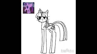 Fanart of Twilight cuz why not #trending #art #ibispaintx #mlp #twilightsparkle #mlpfanart #viral