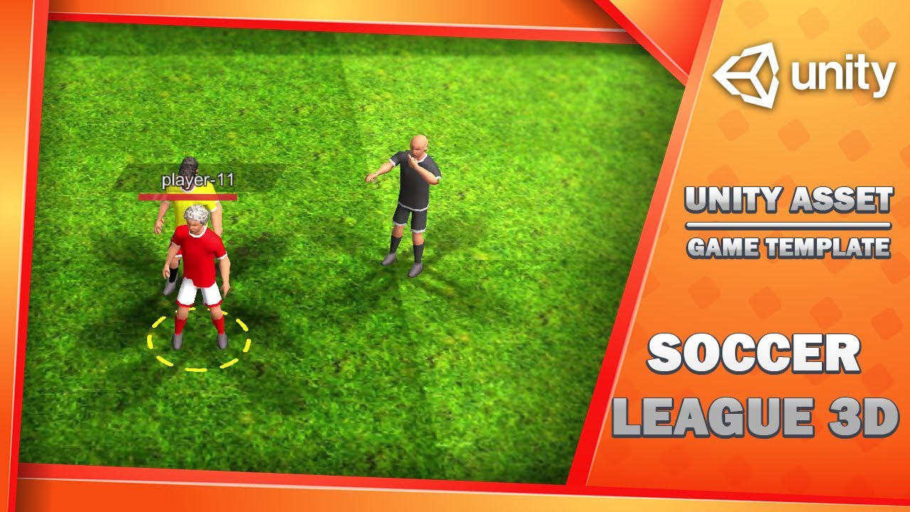 Soccer League 3D - Complete Game Template, video preview 3
