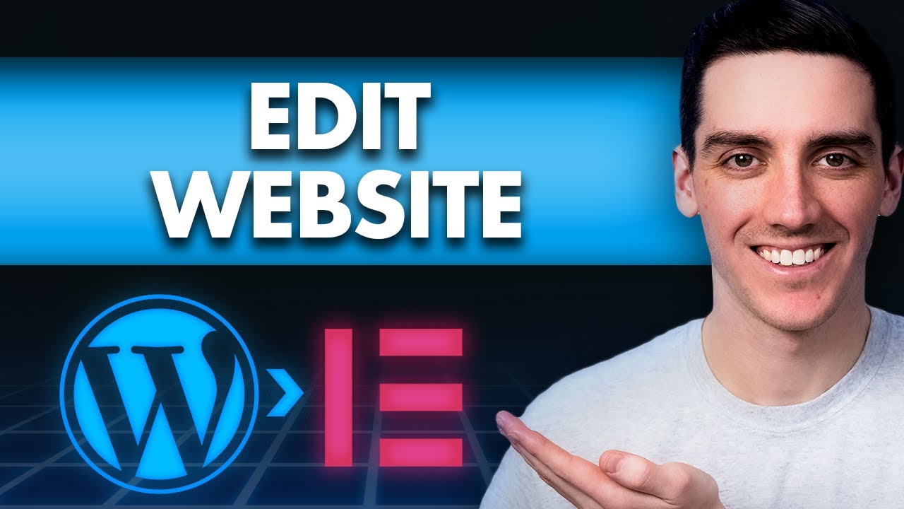 How to Edit Your WordPress Website with Elementor - YouTube