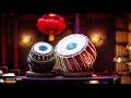 TABLA & HANG DRUM YOGA MUSIC 》Positive Energy Music with Gentle Rain Sounds