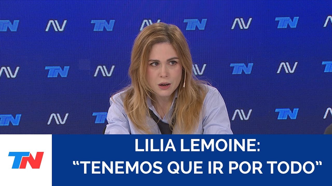 Lilia Lemoine: "Tenemos que ir por todo"