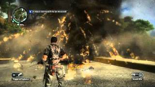 Just Cause 2: Xploding Barrels