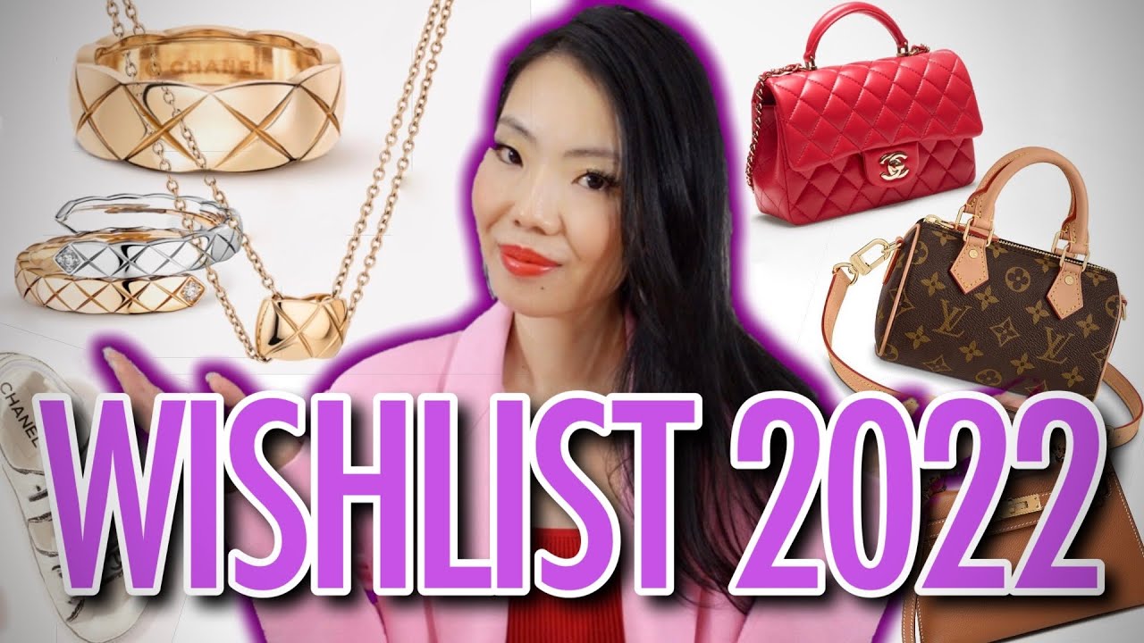 MY LUXURY WISHLIST 2022 *Luxury Items I'm COMMITTED to BUY this Year!* | FashionablyAMY