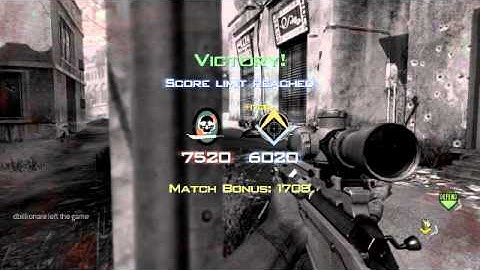 MW3 Nice Final Killcam