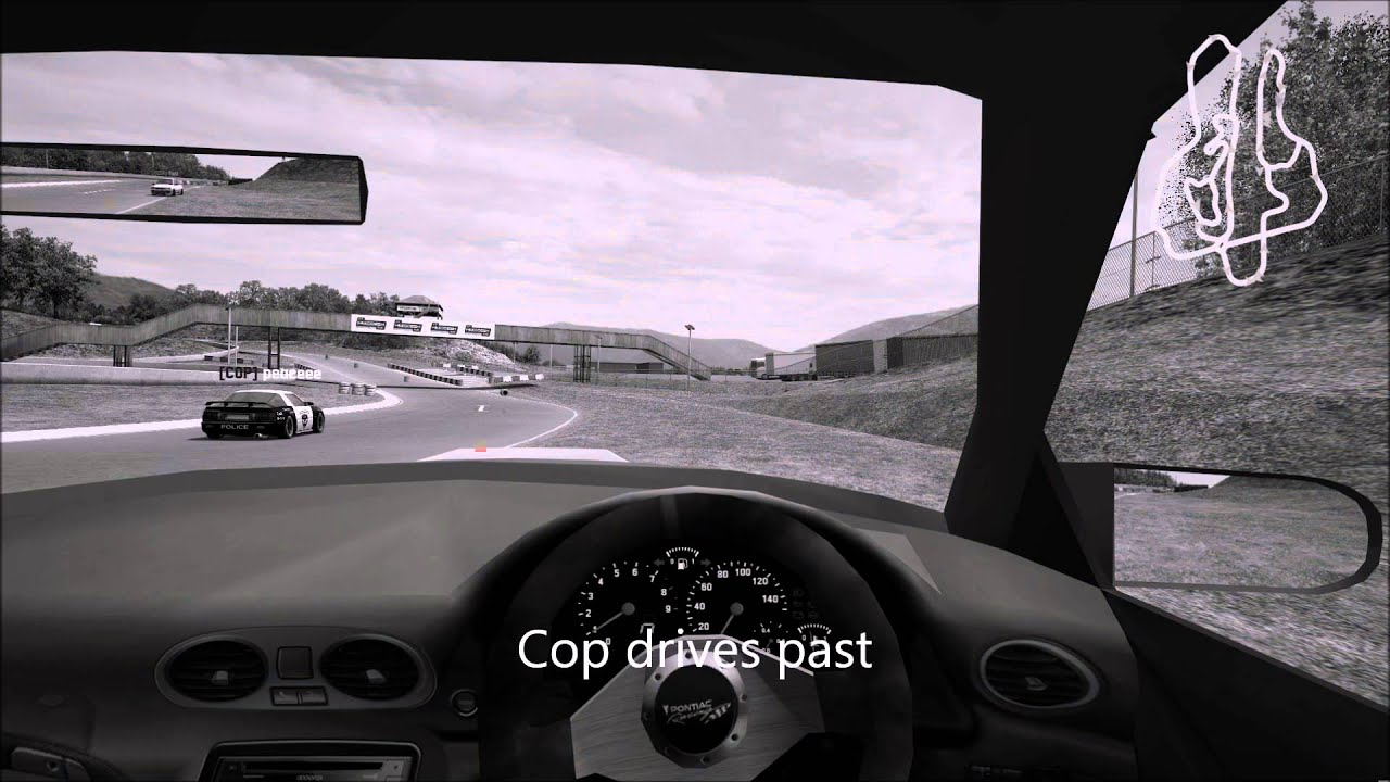 LFS TC City Driving 101: How to escape a chase