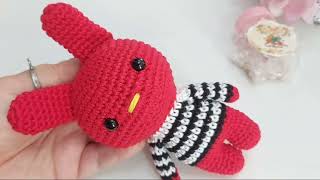 Tutorial Amigurumi Juan Carlos Bodoque Llavero Crochet Principiantes
