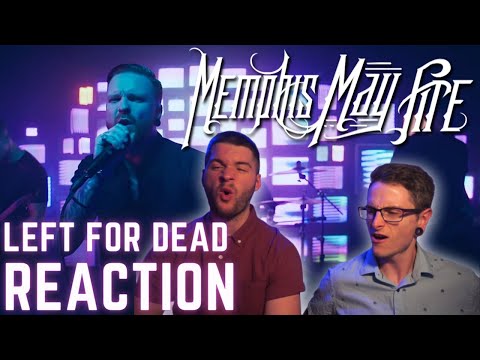 Two Guitar Noobs React to MEMPHIS MAY FIRE | LEFT FOR DEAD