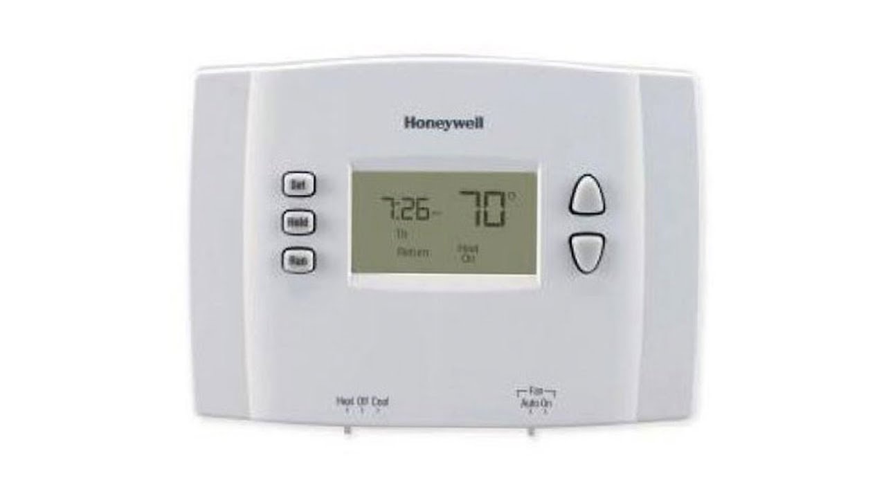 Honeywell Thermostat Th5110d1006 Instructions